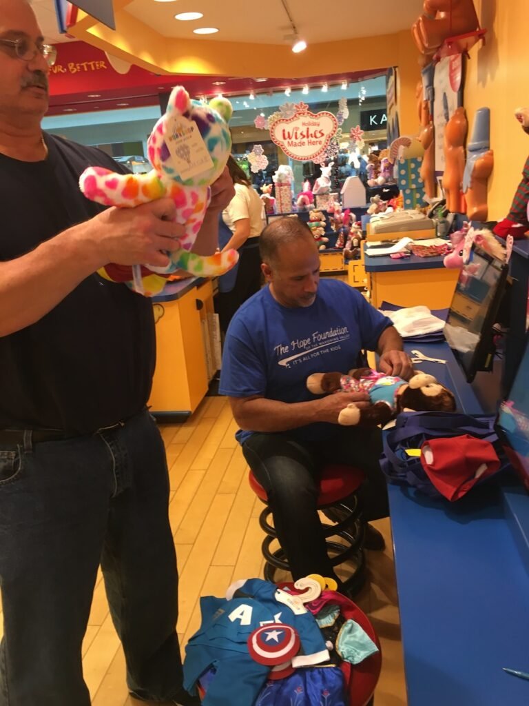 Build-A-Bear-1-1 - Hope Foundation of the Mahoning Valley Two Men Building a Bear at Build a Bear
