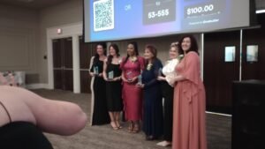2026 H.O.P.E. Award honorees on stage with their awards